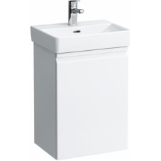 Laufen izlietnes skapītis Pro S, 415x320 mm, h=580 mm, 1D, kreisā puse, spīdīgi balts