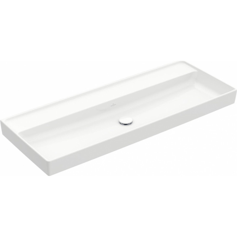 Villeroy & Boch izlietne Collaro, 1200x470 mm, bez maisītāja cauruma, bez pārplūdes, balta TitanCeram CP