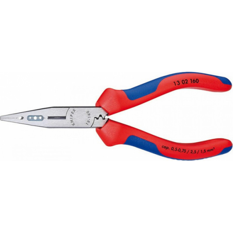 Knipex Vadu knaibles 160 mm 0,5-0,75/1,5/2,5mm2, DR, Knipex