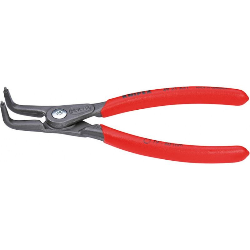 Knipex Sprostgredzenu stangas ar liektiem galiem A21 19-60mm, Knipex