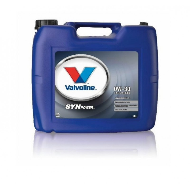 Valvoline Motoreļļa Synpower MST FE C2 0W30 20L, Valvoline