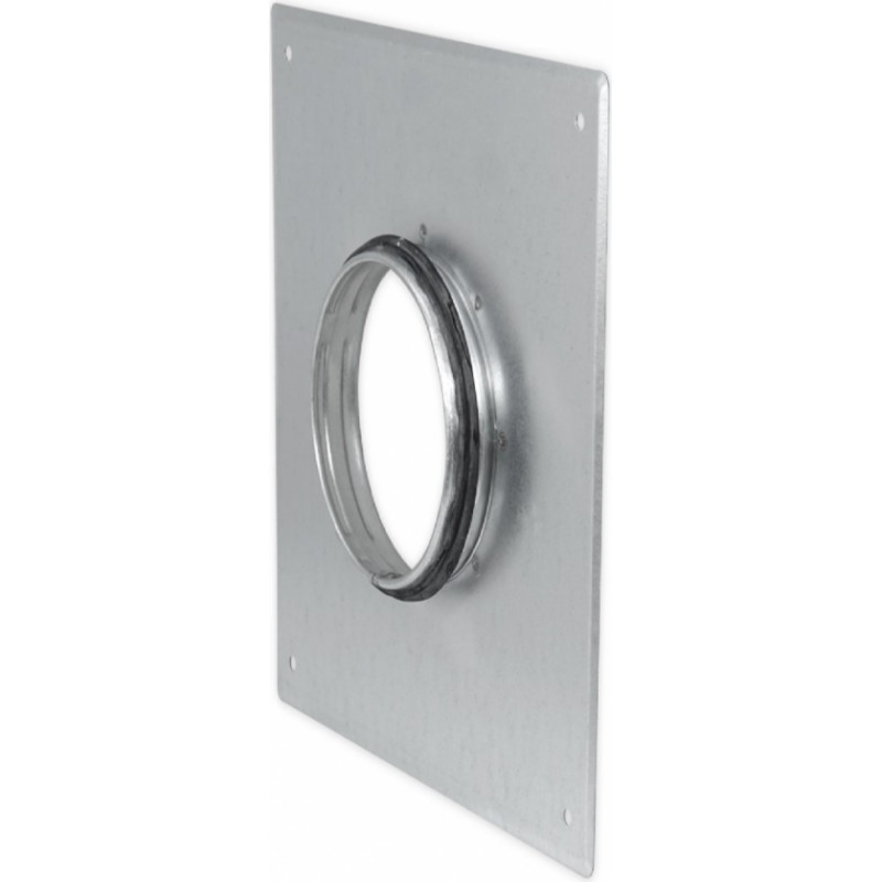 Europlast metāla ventilācijas adapteris, Ø100mm, ar gumiju