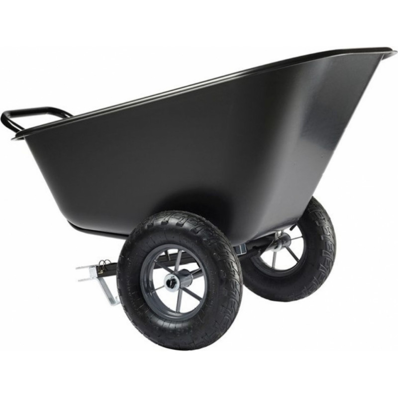 Haemmerlin Tracto One Ķerra, 2 pneimatiski riteņi 300L Melns