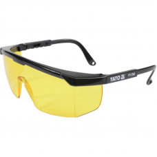 Yato Aizsargbrilles, vaļējas, dzelteni stikli YT-7362 YATO
