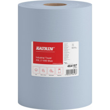 Katrin Industriālais papīrs 2-slāņu, zils, XXL2 38cm x 360m; 464187 Katrin