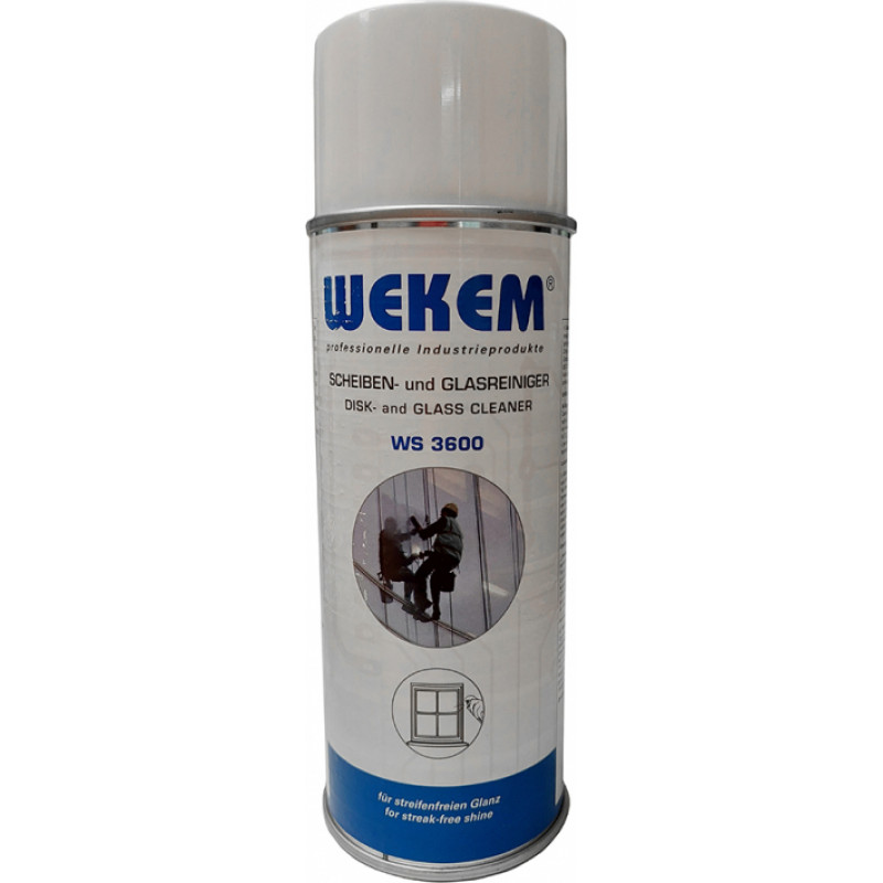 Wekem Tīrīšanas putas stiklam Wekem WS 3600, 400 ml - gab