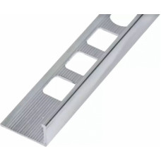 Salag Alumīnija L-profils SALAG A01860, 8 mm/2.5 m, sudrabs - gab