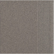 Paradyz Ceramika Flīzes kāpnēm Paradyz Ceramika Virginia Stop, Grafīta, 30x30 cm, (m2) - gab