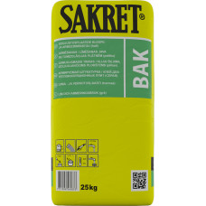 Sakret Armēšanas / līmēšanas java SAKRET BAK 25KG - gab