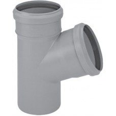 Magnaplast Iekšējās kanalizācijas trejgabals Magnaplast D110/110mm, 87° - gab
