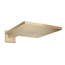 Hansgrohe dušas galva ar turētāju Raindance E 300 1jet, no sienas, L=390 mm, brushed bronze