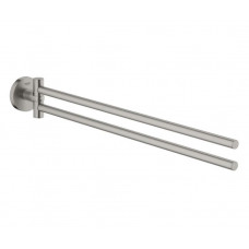 Grohe divzaru dvieļu stienis Essentials New, supersteel