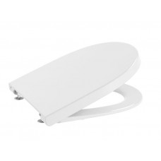 Roca poda sēdriņķis ar vāku Meridian Compact, QR/SC, balts