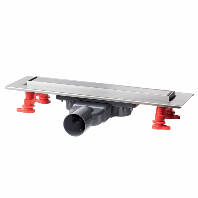 Wirquin Dušas kanāls Venisio Slim 700 x 50 mm, h-50mm, 35  l/min,  ner.  tērauda reste/flīzējama