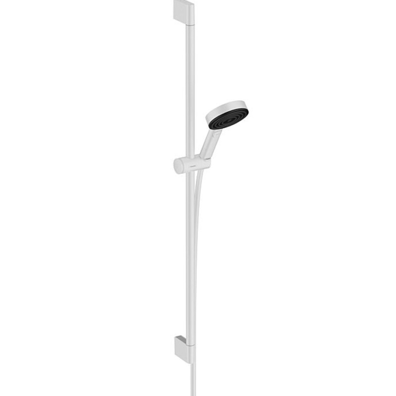 Hansgrohe rokas dušas komplekts Pulsify Select 105 3jet Relaxation, 900 mm, matēts balts