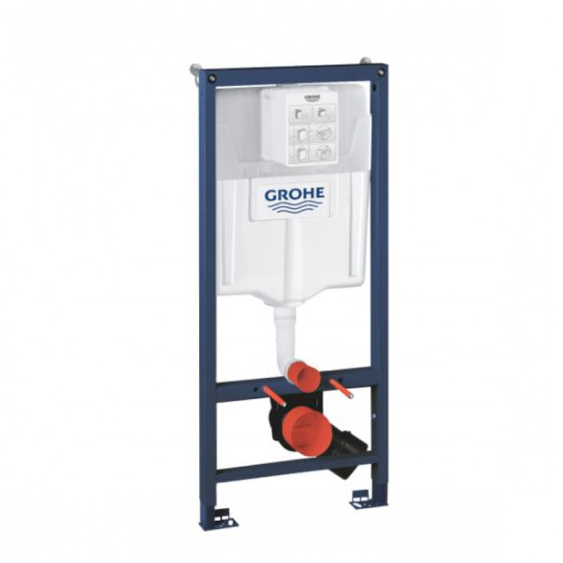 Grohe iebūvējamais rāmis podam Rapid SL ar stiprinājumiem, 500x230 mm, h=1130 mm, taustiņam 156x197 mm