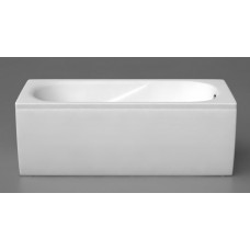 Vispool vanna Classica, 1700x750 mm, bez paneļa, ar sifonu, balta akmens masas