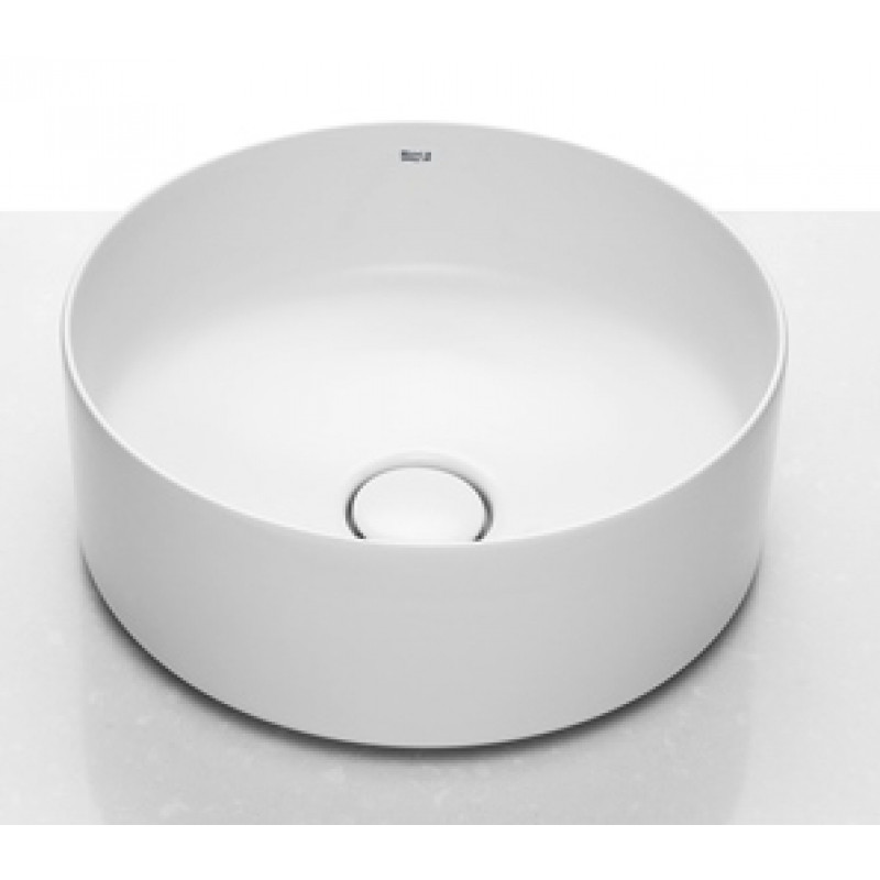 Roca izlietne Inspira Round, d=370 mm, balta Fineceramic®