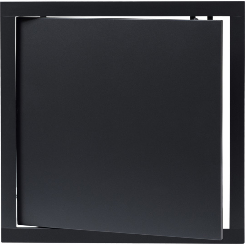 Europlast revīzijas lūka plastmasas, 300x300mm, antracīts