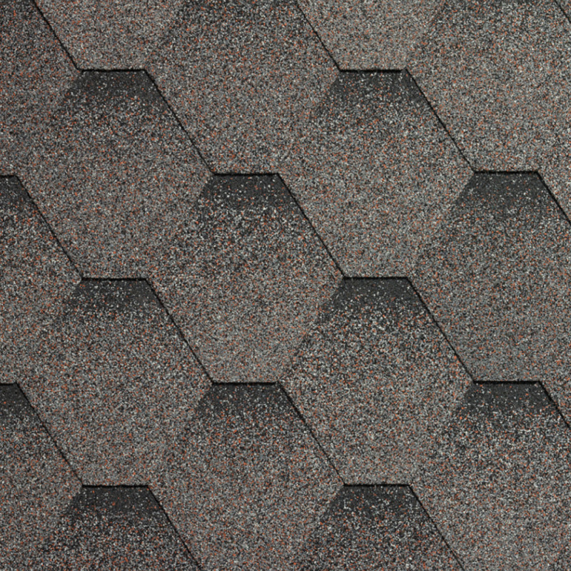 IKO ArmourShield Plus bitumena šindeļi, Chapel grey ultra (26) 2m2
