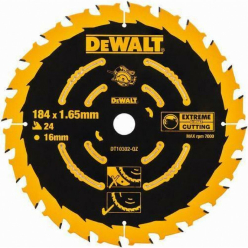 Dewalt Zāģripa ELITE 190x30mm, 24T