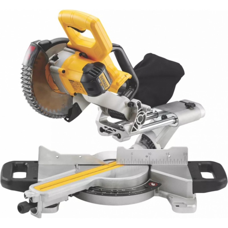 Dewalt Akumulatora Leņķzāģis 18V, 184mm (bez akumulatora, lādētāja) DCS365N-XJ