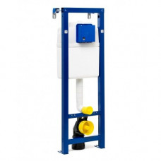 Gustavsberg iebūvējamais rāmis podam Triomont XS, 380x200 mm, h=1180 (6/3l vai 6l)