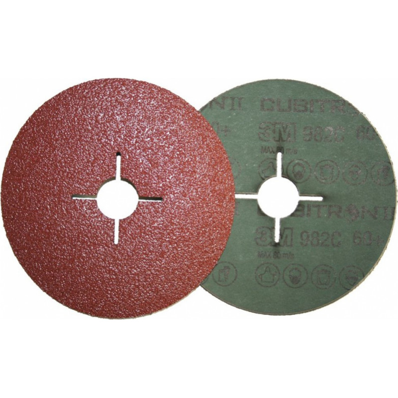 3M 982C Cubitron II škiedras disks Ø 125 x 22 P60 - gab.