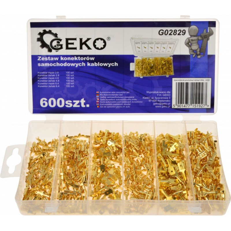 Geko Vadu savienojumu kompl 600gb