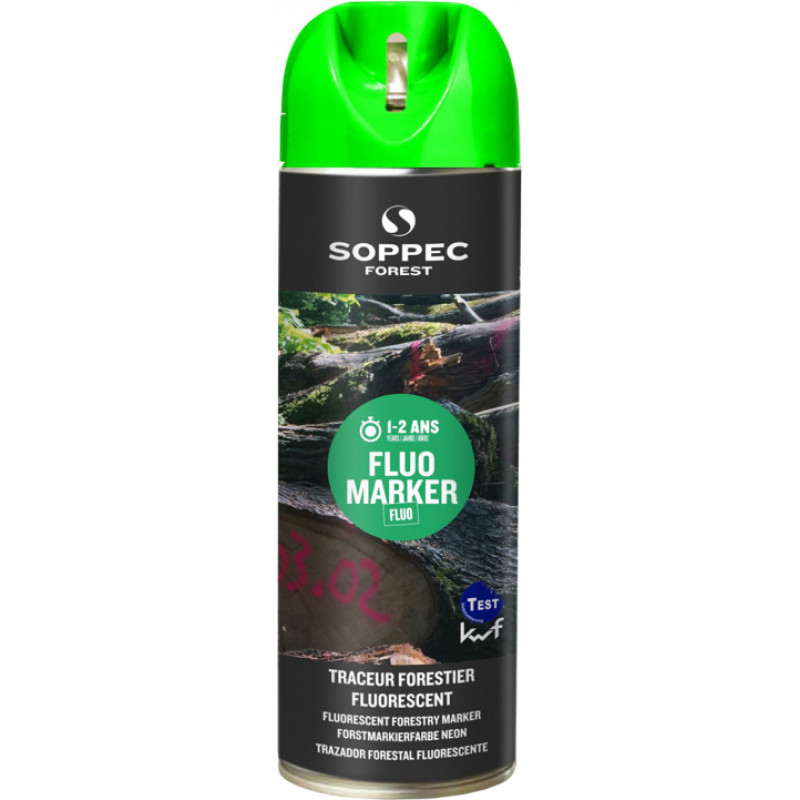 Soppec Krāsa marķēšanai SOPPEC FLUO MARKER Zaļa 500ml - gab