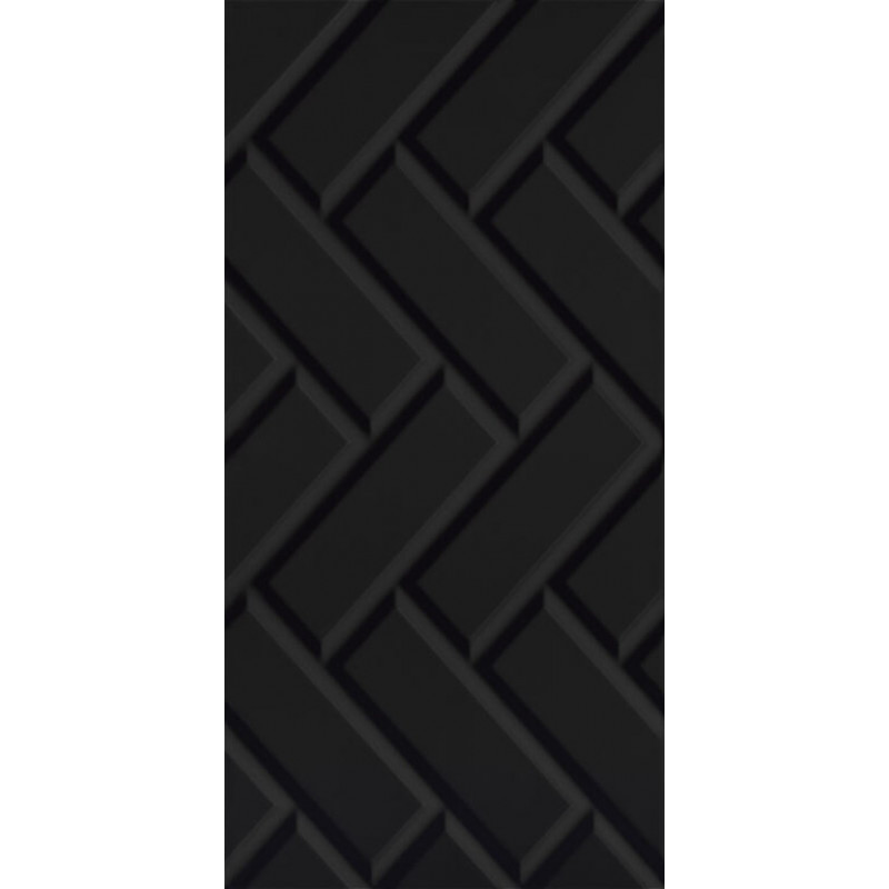 Paradyz Ceramika Sienas flīzes Moonlight Nero A, 9mm, 29.5x59.5cm, 630943 - kvm