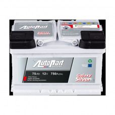 Autopart Akumulators Autopart Galaxy 75Ah, 12V, 750A, 278x175x175 - gab