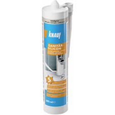 Knauf Sanitārais silikons KNAUF Sanitar-Silicon, smilšu pelēks, 300ml - gab
