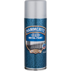 Hammerite Metāla aizsargkrāsa Hammerite Hammered aerosols 0.4 L sudrabpelēka - gab