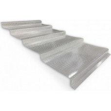 Cits Profilētā polikarbonāta jumta loksne DIAMOND TILE EFFECT 2.8 mm, 0.945x3 m, caurspīdīgs - gab