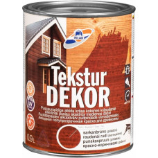 Rilak Alkīda krāsa koksnes krāsošanai RILAK TEKSTURDEKOR Puscaurspīdīga Zilpelēka 0.9L - gab