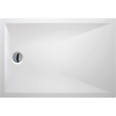 Roth dušas paliktnis Marmo Neo Square, 1100×900 mm, h=35, balta akmens masas