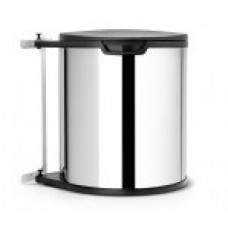 Brabantia atkritumu tvertne, 15l, iebūvējama, brilliant steel