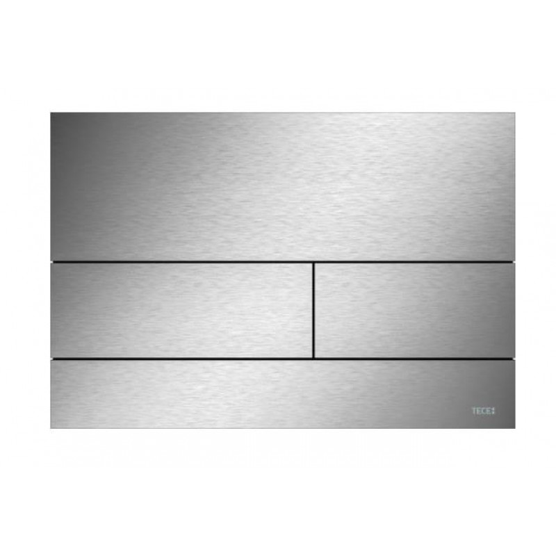 Tece taustiņš TECEsquare duo, 220x150 mm, matēts nerūsējošais tērauds