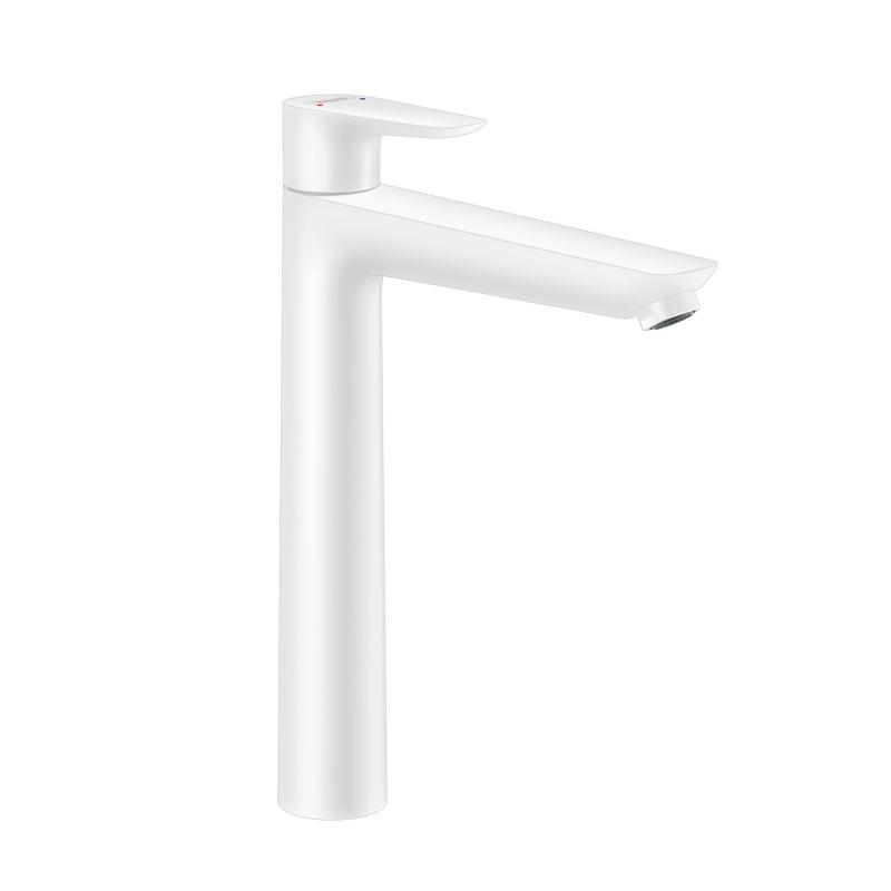 Hansgrohe izlietnes maisītājs Talis E 240, ar pop-up, matēts balts
