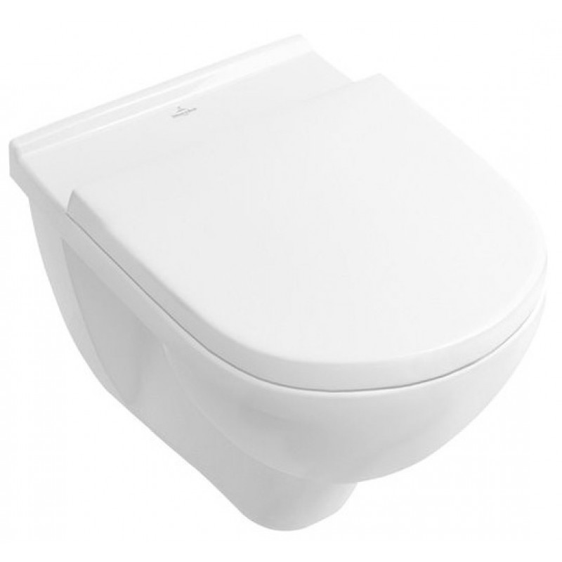 Villeroy & Boch pods ar QR/SC vāku O.novo, stiprināms pie sienas, 360x560 mm, balts CP