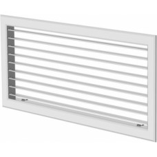 Systemair NOVA-A-1-2-200x100-H-SW Alumīnija reste, vienrindu, RAL9003