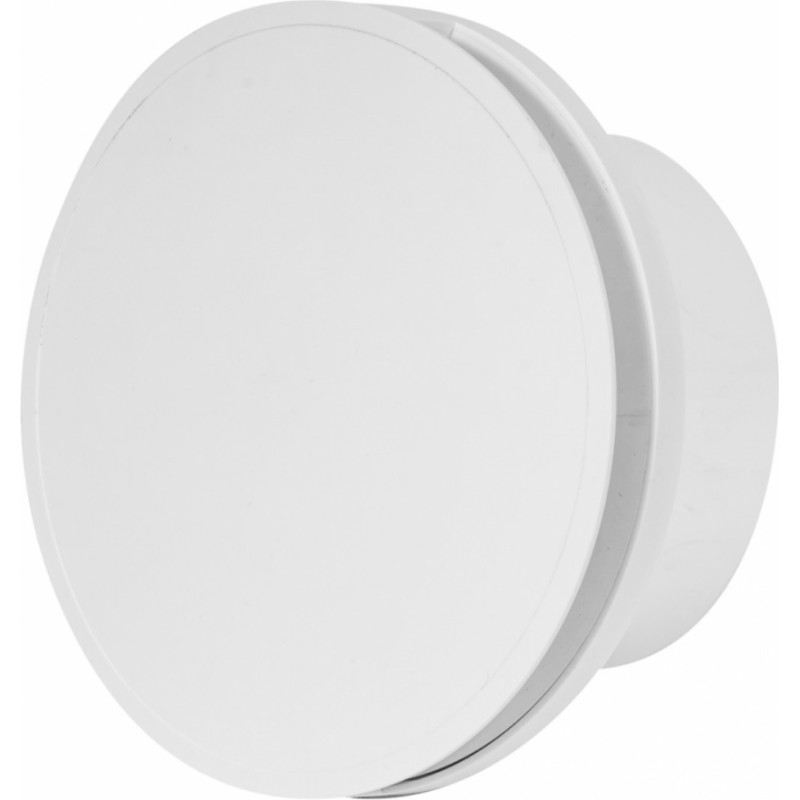 Europlast elektroventilators, apaļš E-EXTRA, Ø150mm ar noslēgvāku, lodīšu gultni, taimeri