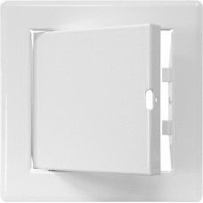 Europlast revīzijas lūka iekšdarbiem metāla, 100x100mm