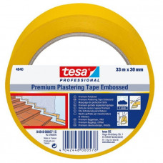 Tesa apmetēju lente Dzeltena PVH UV (6 ned.) 50mm x 33m, Ārdarbiem