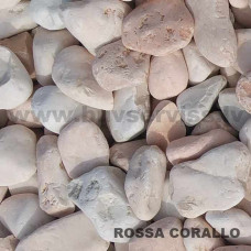 Akmens oļi - Rosa Corallo