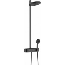 Hansgrohe Pulsify 260 2 jet ar termostatu ShowerTablet Select 400 dušas sistēma, matēta melna - gab.