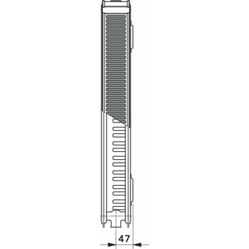 Vogel&Amp;Noot Radiators kompakt Tips 21 H900/L1800 - gab.