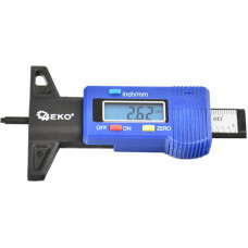 Geko Riepas protektora dziļuma mērītājs Geko 0-25.4 mm, 101269 - gab.
