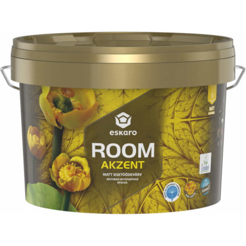 Akzent Room Iekšdarbu krāsa AKZENT ROOM TR 2.7l, matēta - gab